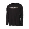 Savage Gear Signature Logo Long Sleeve T-Shirt Black Caviar