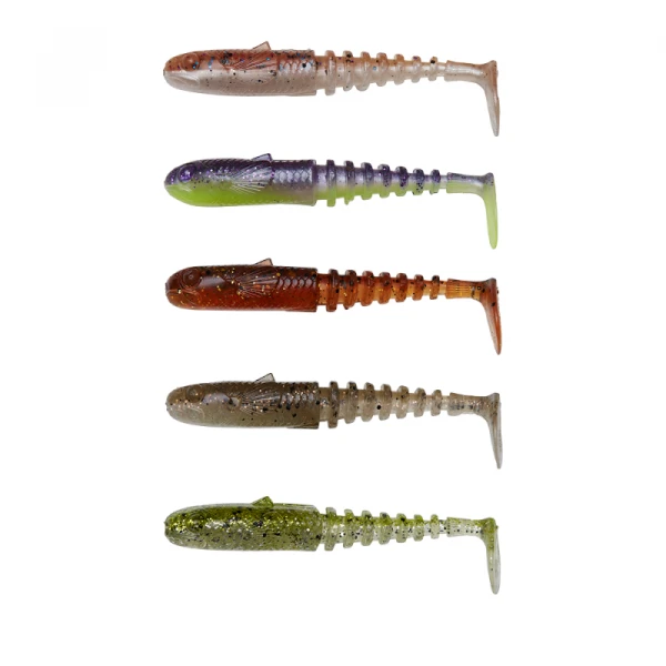 Savage Gear Gobster Shad Clear Water Mix Shad (5 Pieces) 1 Savage Gear Gobster Shad Clear Water Mix Shad (5 Pieces)