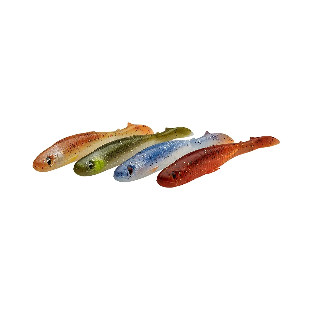 Savage Gear Slender Scoop Shad Clear Water Mix (4 Stuks) 2 Savage Gear Slender Scoop Shad Clear Water Mix (4 Stuks) - Image 2