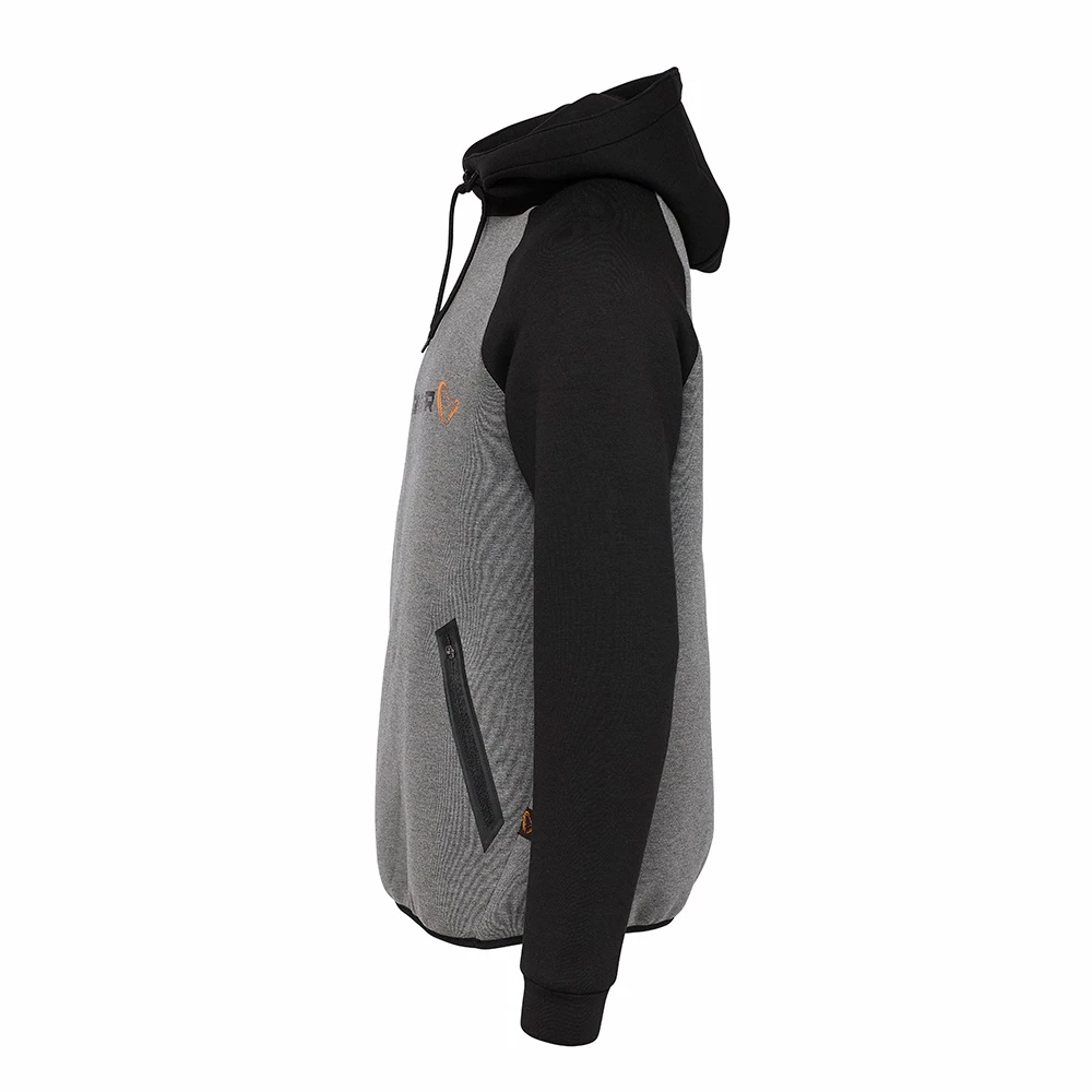 Savage Gear Tec-Foam Hoodie Dark Grey Melange 2 Savage Gear Tec-Foam Hoodie Dark Grey Melange - Image 2