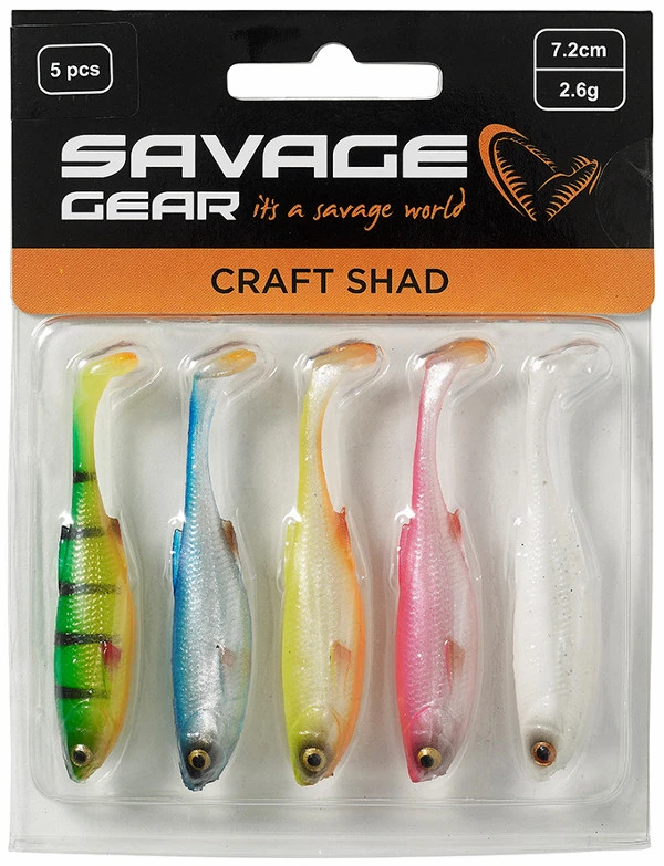 Savage Gear Craft Shad Mix, 5 Pieces! 6 Savage Gear Craft Shad Mix, 5 Pieces! - Image 6