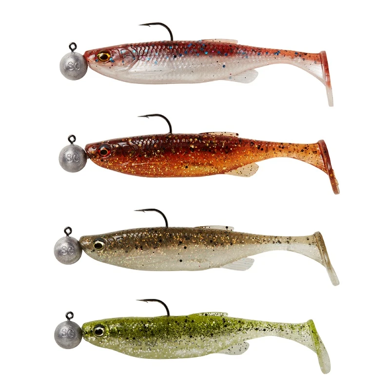 Savage Gear Fat Minnow Shad 7,5cm + 7,5g Mix (4+4pcs) 2 Savage Gear Fat Minnow Shad 7,5cm + 7,5g Mix (4+4pcs) - Image 2