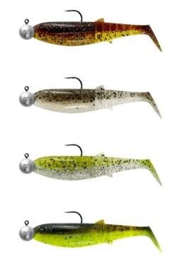 Savage Gear Cannibal Shad 10cm 9g+10g (#3/0) (4 Pieces)